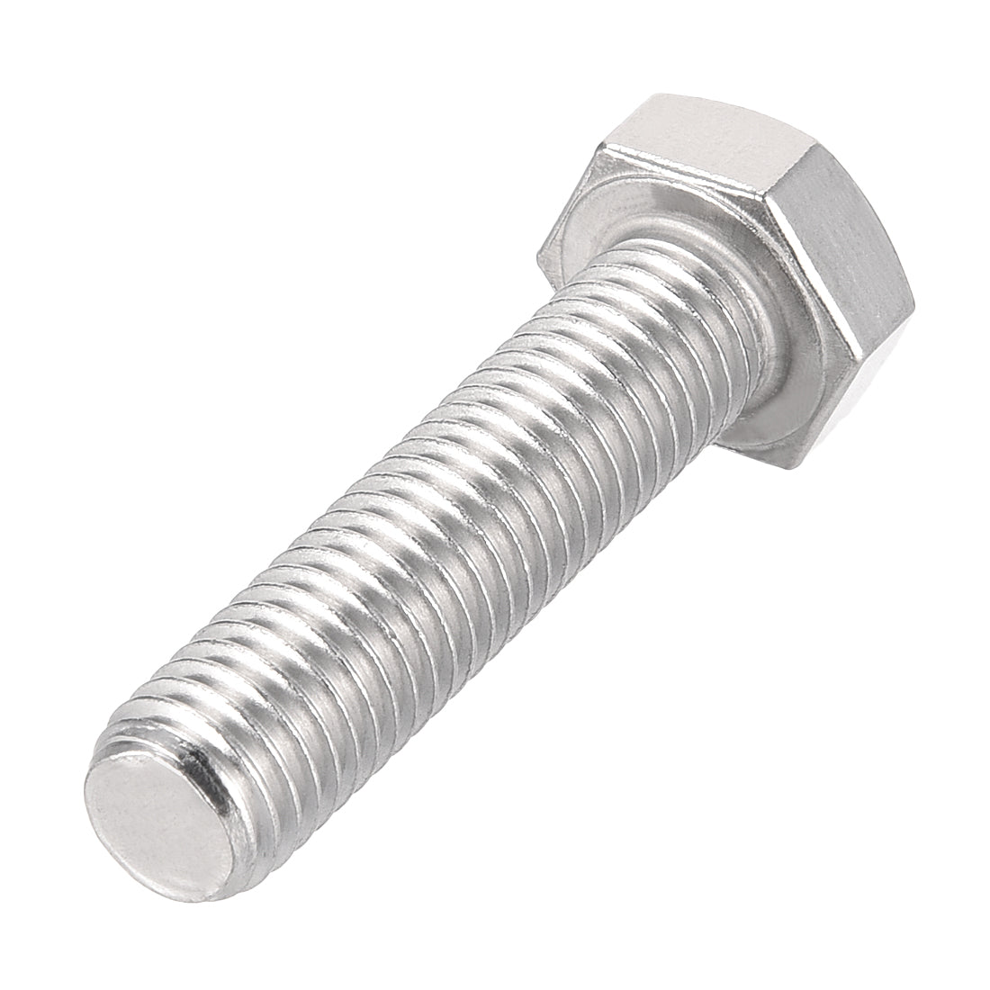 uxcell Uxcell M12x50mm Hex Bolts 304 Stainless Steel Hexagon Left Hand Screw Bolt