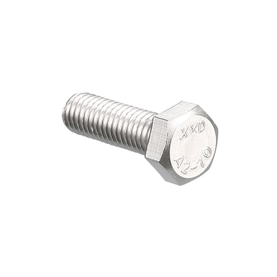 Harfington Uxcell M5x16mm Hex Bolts 304 Stainless Steel Hexagon Screw Bolt 50pcs