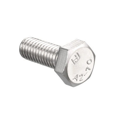 Harfington Uxcell M6x16mm Hex Bolts 304 Stainless Steel Hexagon Screw Bolt 10pcs