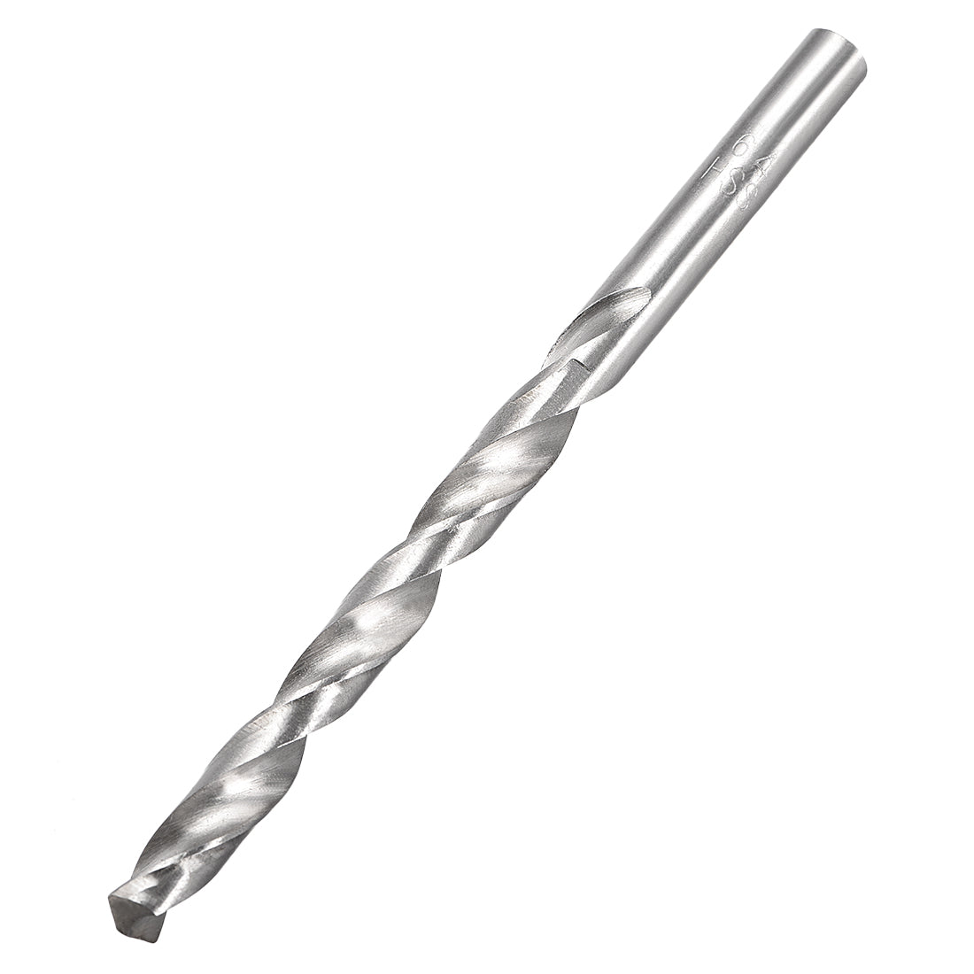 uxcell Uxcell 6.4mm Twist Drill High Speed Steel Bit HSS-4241 for Steel,Aluminum Alloy 1pcs