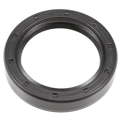 Harfington Uxcell Oil Seal, TC 38mm x 52mm x 10mm, Nitrile Rubber Cover Double Lip