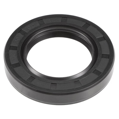 Harfington Uxcell Oil Seal, TC 38mm x 62mm x 10mm, Nitrile Rubber Cover Double Lip