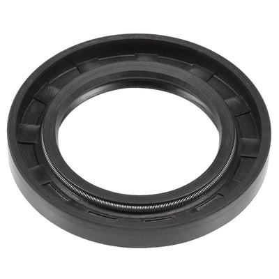 Harfington Uxcell Oil Seal, TC 40mm x 62mm x 8mm, Nitrile Rubber Cover Double Lip