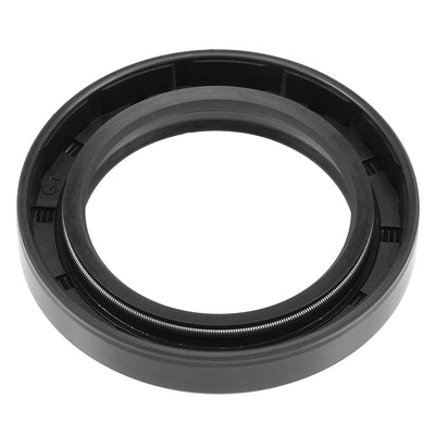 Harfington Uxcell Oil Seal, TC 45mm x 65mm x 10mm, Nitrile Rubber Cover Double Lip