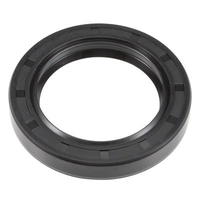 Harfington Uxcell Oil Seal, TC 45mm x 65mm x 10mm, Nitrile Rubber Cover Double Lip