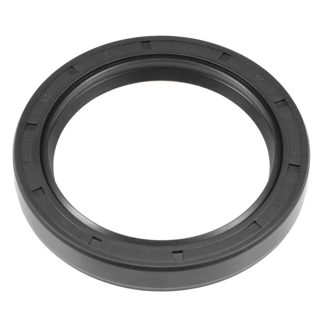 uxcell Uxcell Oil Seal, TC 50mm x 65mm x 9mm, Nitrile Rubber Cover Double Lip