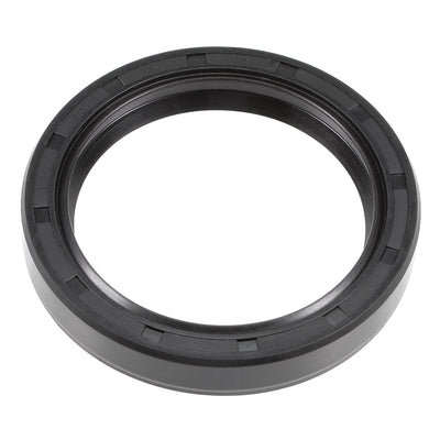 Harfington Uxcell Oil Seal, TC 50mm x 65mm x 10mm, Nitrile Rubber Cover Double Lip