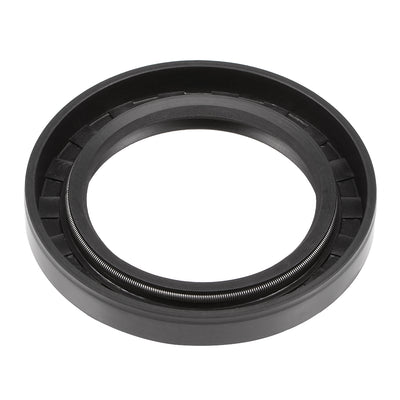 Harfington Uxcell Oil Seal, TC 50mm x 72mm x 10mm, Nitrile Rubber Cover Double Lip