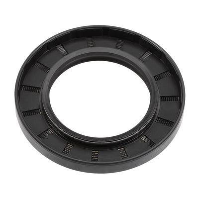 Harfington Uxcell Oil Seal, TC 55mm x 90mm x 10mm, Nitrile Rubber Cover Double Lip