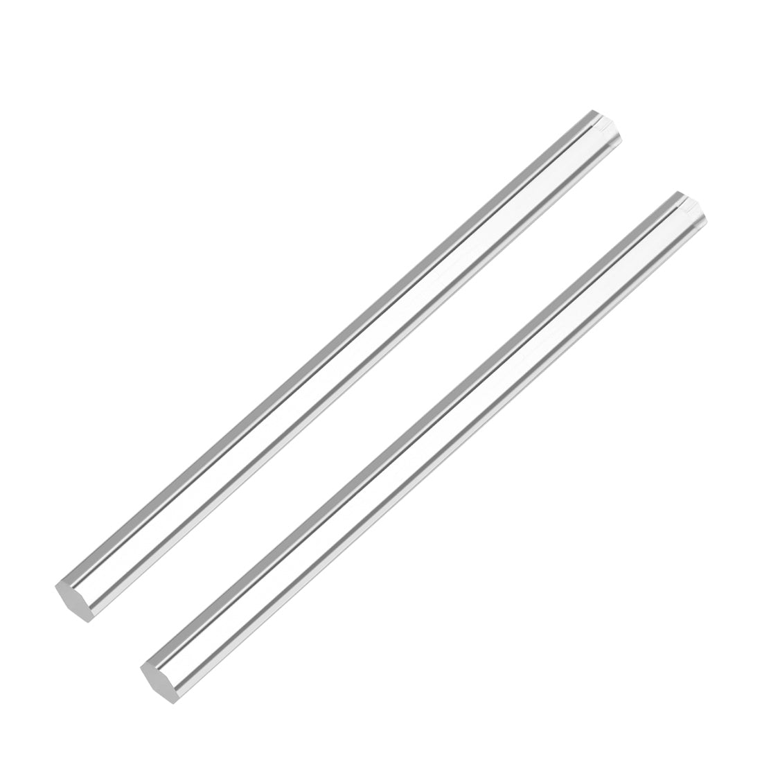 uxcell Uxcell 15mmx15mmx250mm Clear Solid Acrylic Hexagon Rod PMMA Bar 2pcs