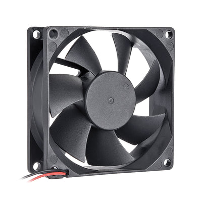 Harfington Uxcell SNOWFAN Authorized 80mm x 80mm x 25mm 24V Brushless DC Cooling Fan #0325