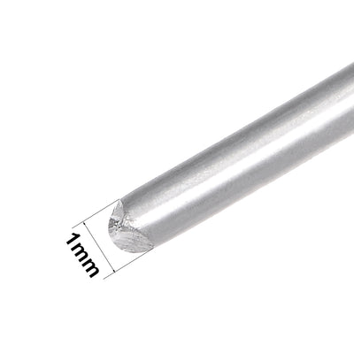 Harfington Uxcell 1mm 18AWG Heizwiderstand Kabel Nichrome Drähte für Heizelemente 16ft de