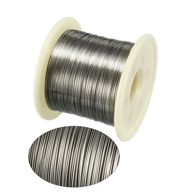 Harfington Uxcell 0.25mm 30AWG Heating Resistor Wire Nichrome Resistance Wires for Heating Elements 328ft