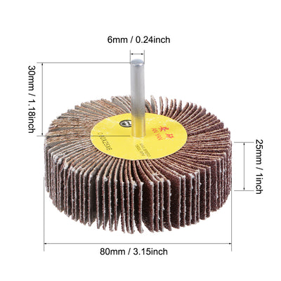 Harfington Flap Wheels, Shank Mounted Sanding Abrasive Wheel