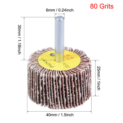 Harfington Flap Wheels, Shank Mounted Sanding Abrasive Wheel