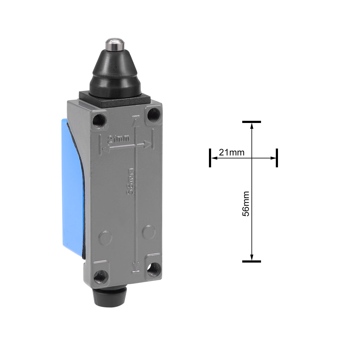 uxcell Uxcell ME-8111 Plunger Momentary Limit Switch 1NC+1NO 4Pcs