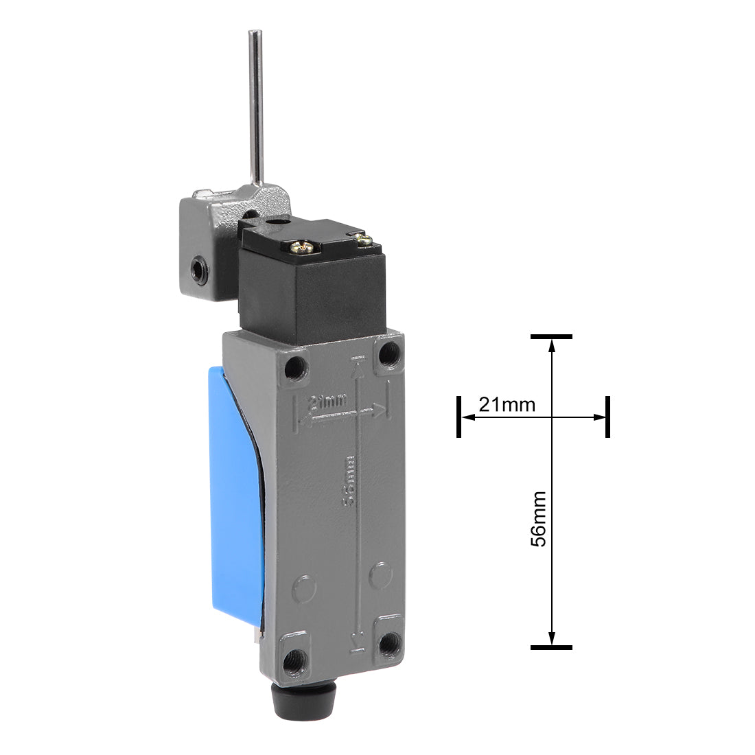 uxcell Uxcell ME-8107 Adjustable Rod Lever Arm Momentary Limit Switch 1NC+1NO