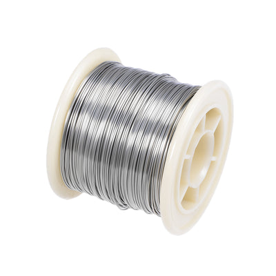 Harfington Uxcell 0.5mm AWG24 Heating Resistor Wire Nichrome Resistance Wires for Heating Elements 164ft