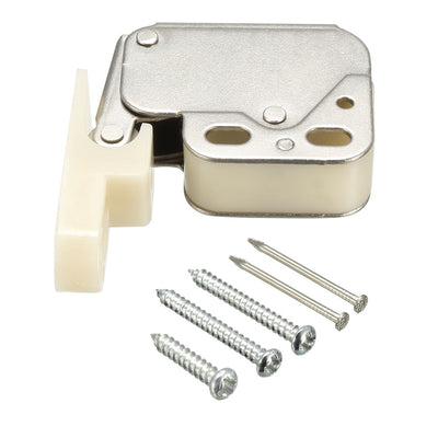 Harfington Uxcell Cabinet Cupboard Spring Press Open Door Catch Tip Touch Push Latch Stops 6pcs