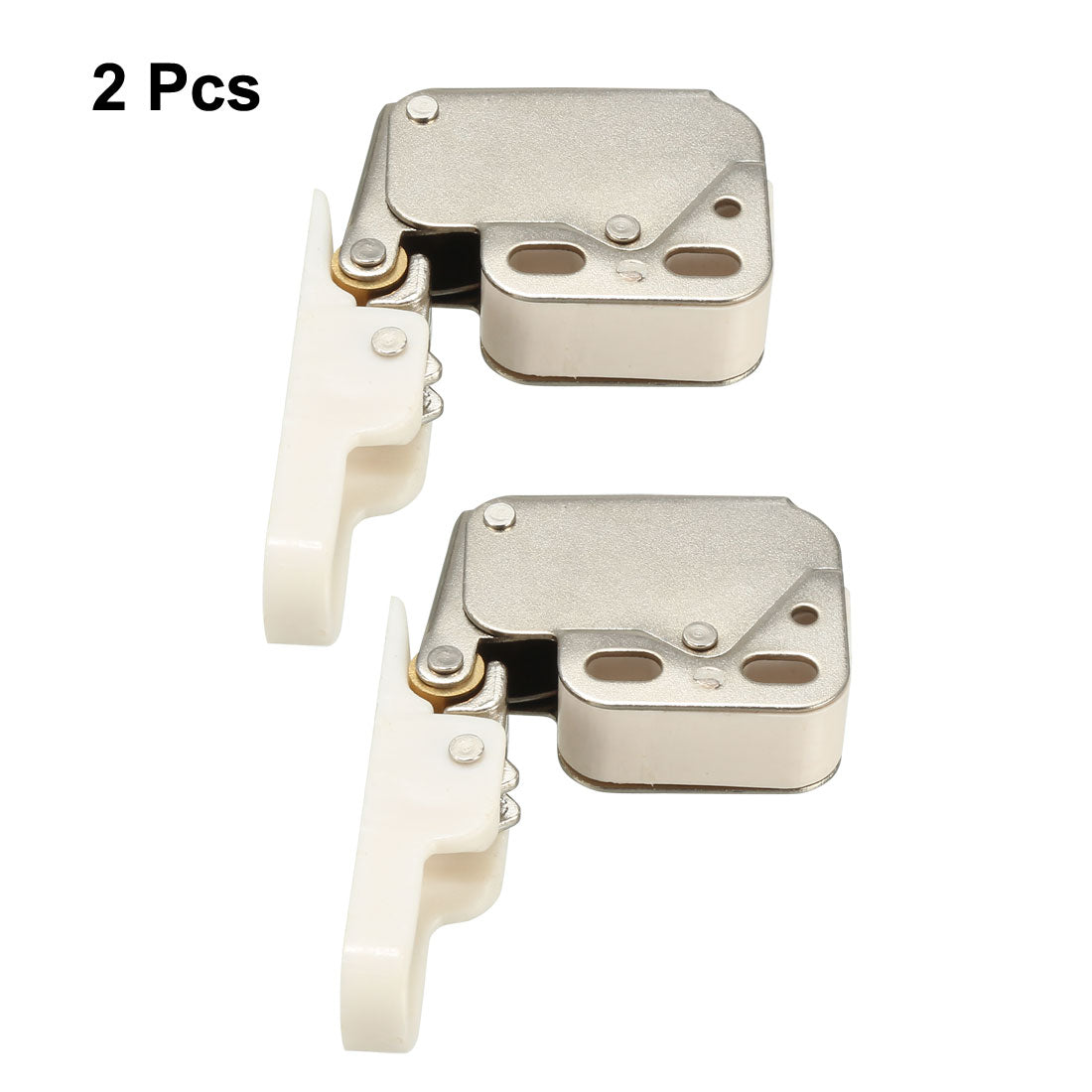 uxcell Uxcell Cabinet Kitchen Spring Press Open Door Catch Brass Tip Touch Push Latch 2pcs