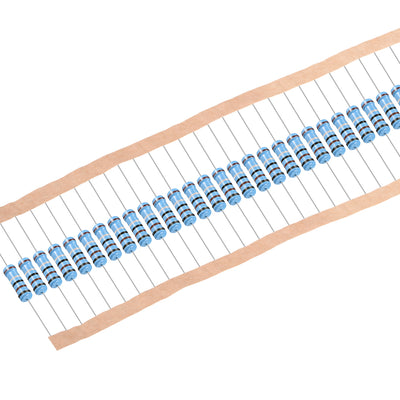 uxcell Uxcell 1Watt 0.1 Ohm Metal Film Resistors 1% Tolerances 30Pcs