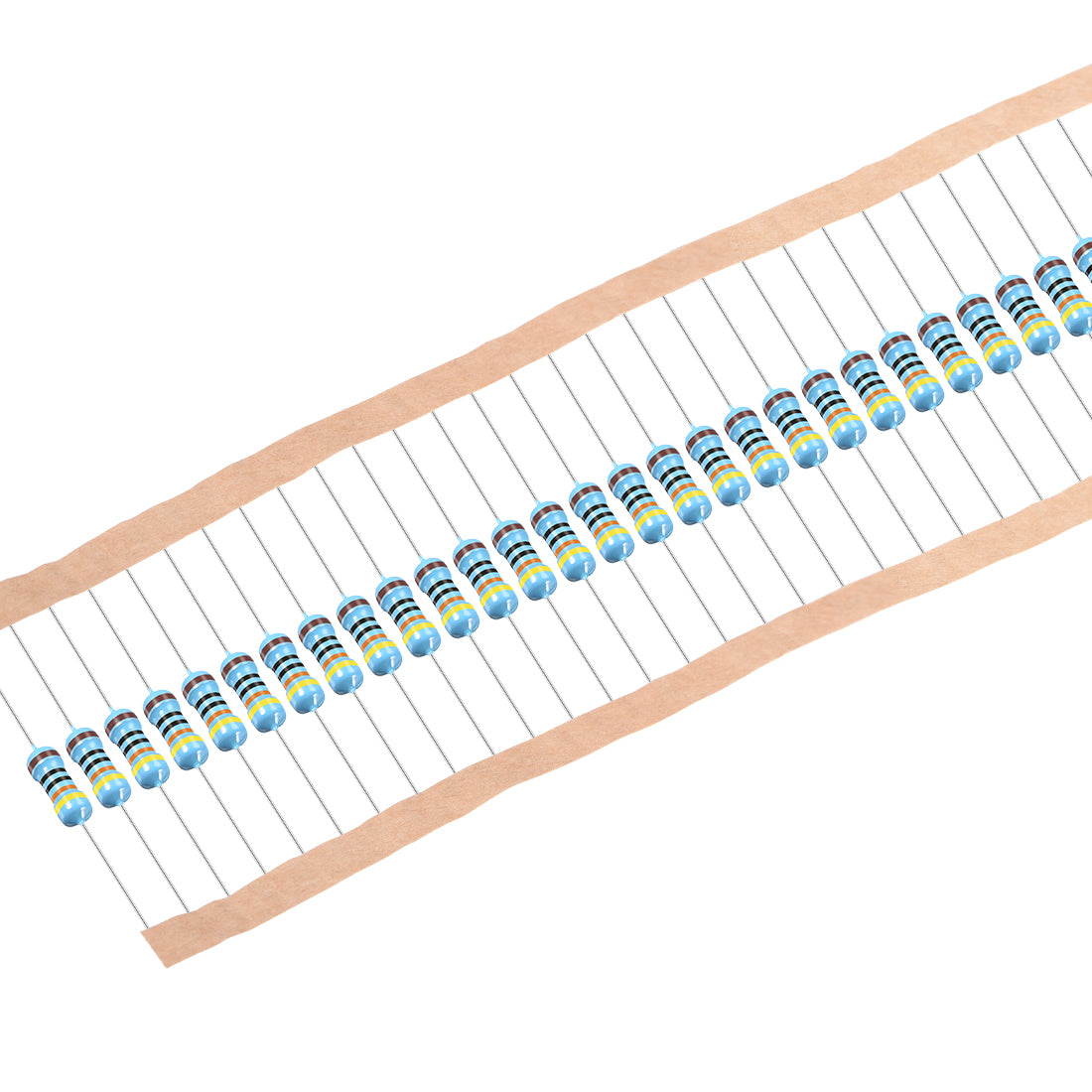 uxcell Uxcell 1/2W 430 Ohm Metal Film Resistors 0.5W 1% Tolerances 5 Color Bands 100Pcs