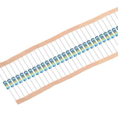 Harfington Uxcell 1/2W 430 Ohm Metal Film Resistors 0.5W 1% Tolerances 5 Color Bands 100Pcs