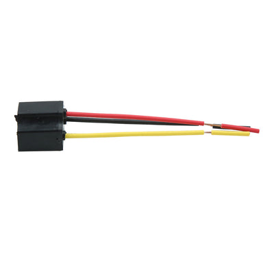 Harfington Uxcell DC 12V Headlight Foglight H4 Bulb Socket Plug Connector Wiring Harness