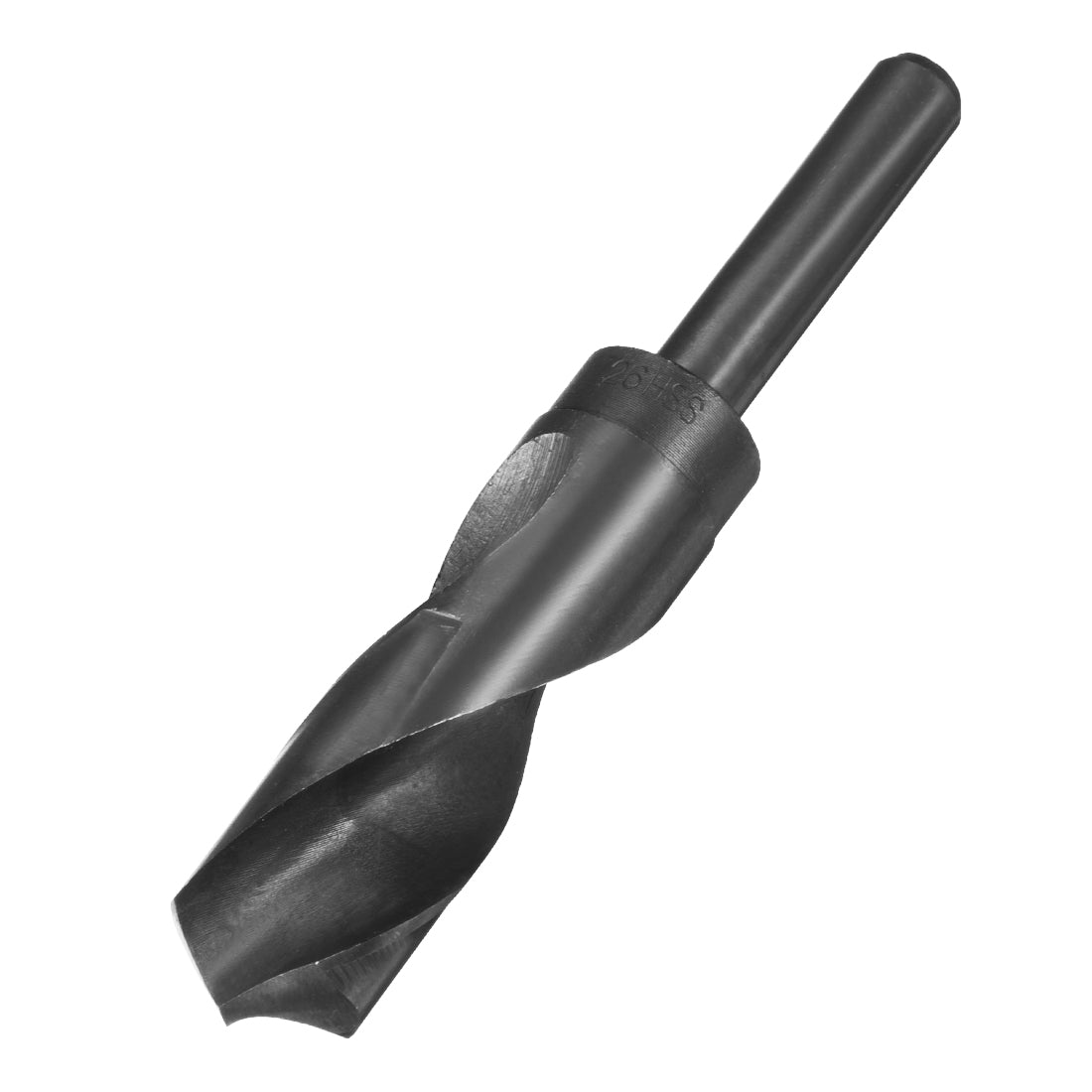 uxcell Uxcell 26mm Drill Bit HSS 9341 Black Oxide with 1/2 Inch Straight Reduced Shank
