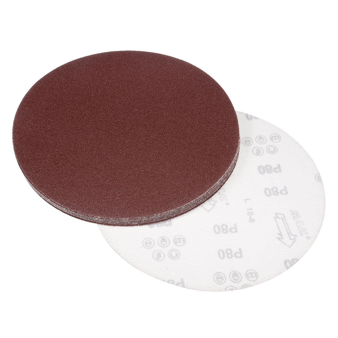 Harfington Hook Loop Sanding Disc Grits Flocking Sand Paper