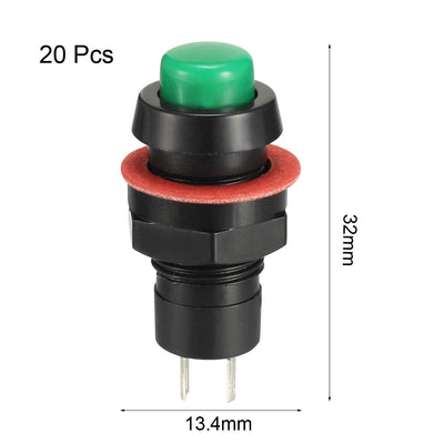 Harfington Mounting Hole Latching Push Button Switch