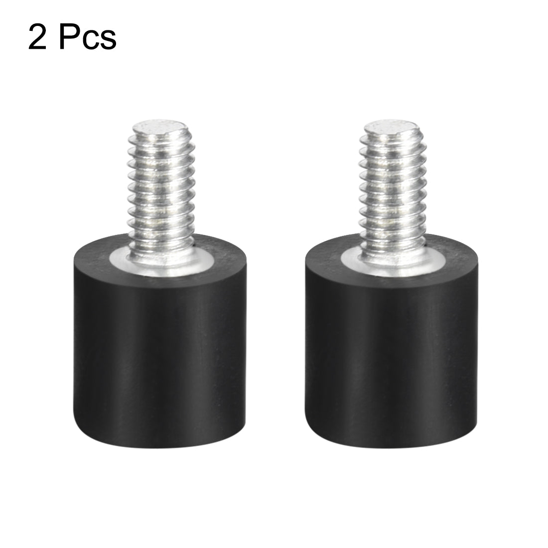 uxcell Uxcell Thread Male Female Rubber Mounts,Vibration Isolators 2pcs