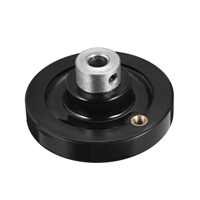 Harfington Uxcell Hand Wheel 63mm Diameter 8mm Hole Diameter for Milling Machine