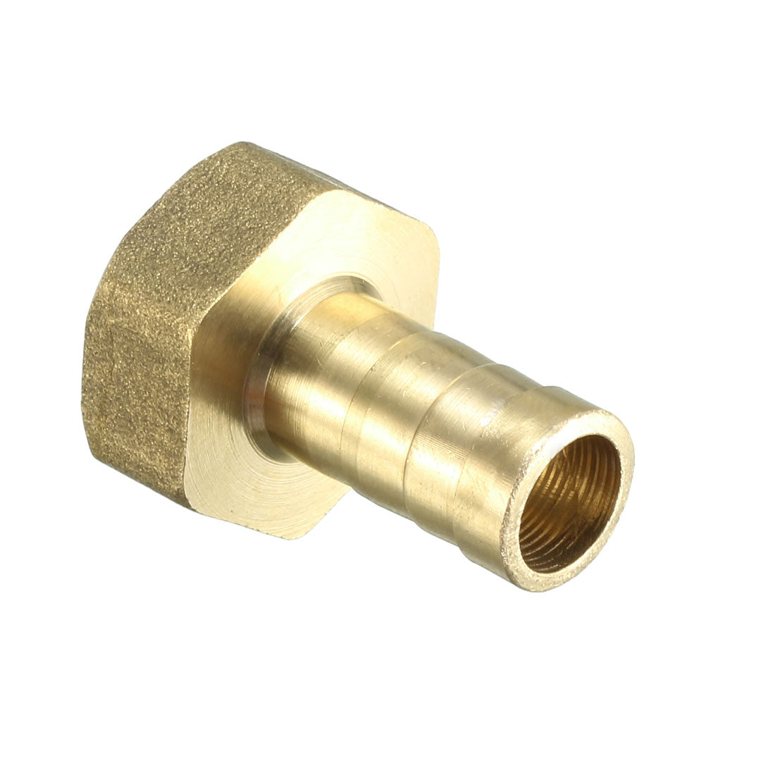 uxcell Uxcell Brass Barb Hose Fitting Connector Adapter 12mm Barbed x 1/2 PT Female Pipe