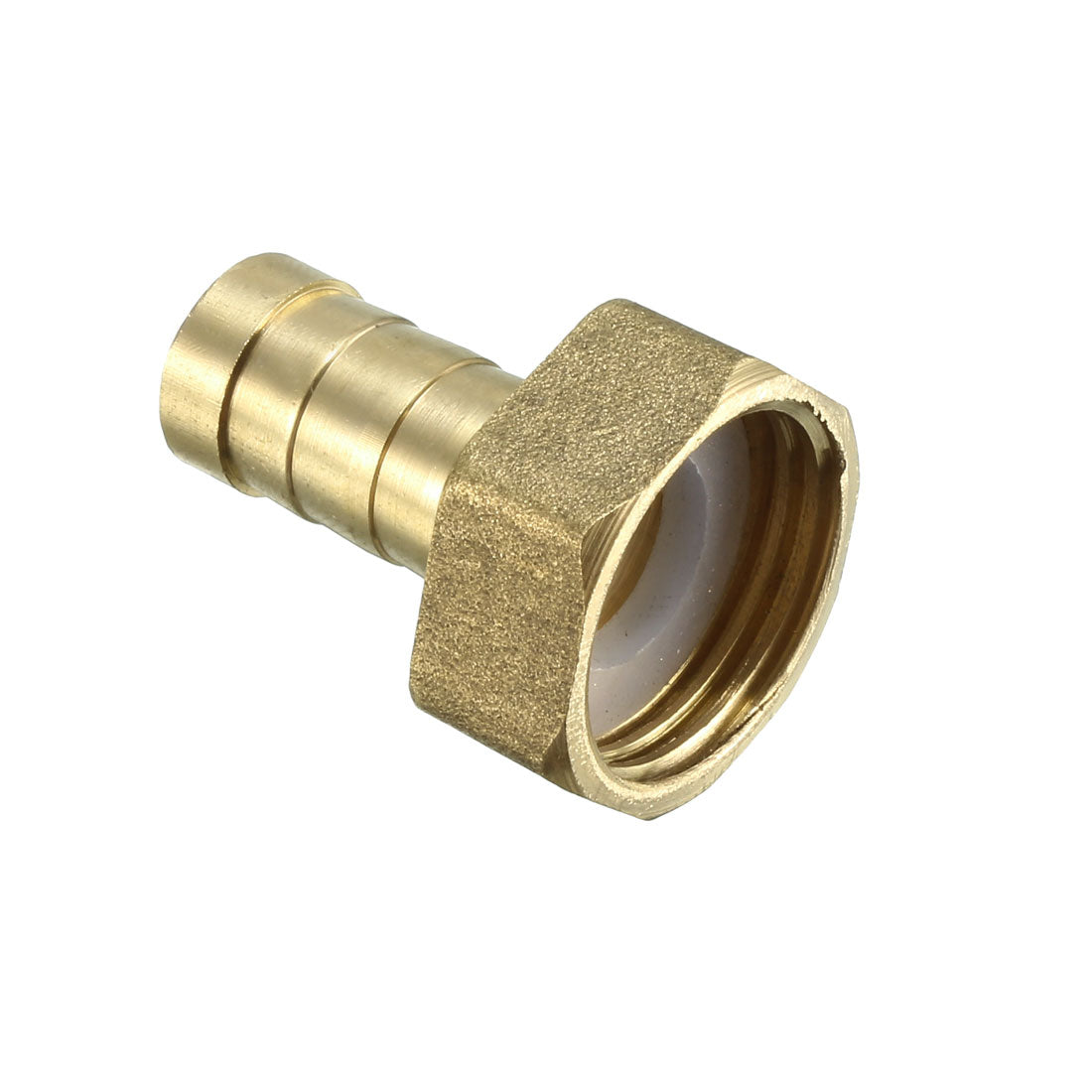 uxcell Uxcell Brass Barb Hose Fitting Connector Adapter 12mm Barbed x 1/2 PT Female Pipe