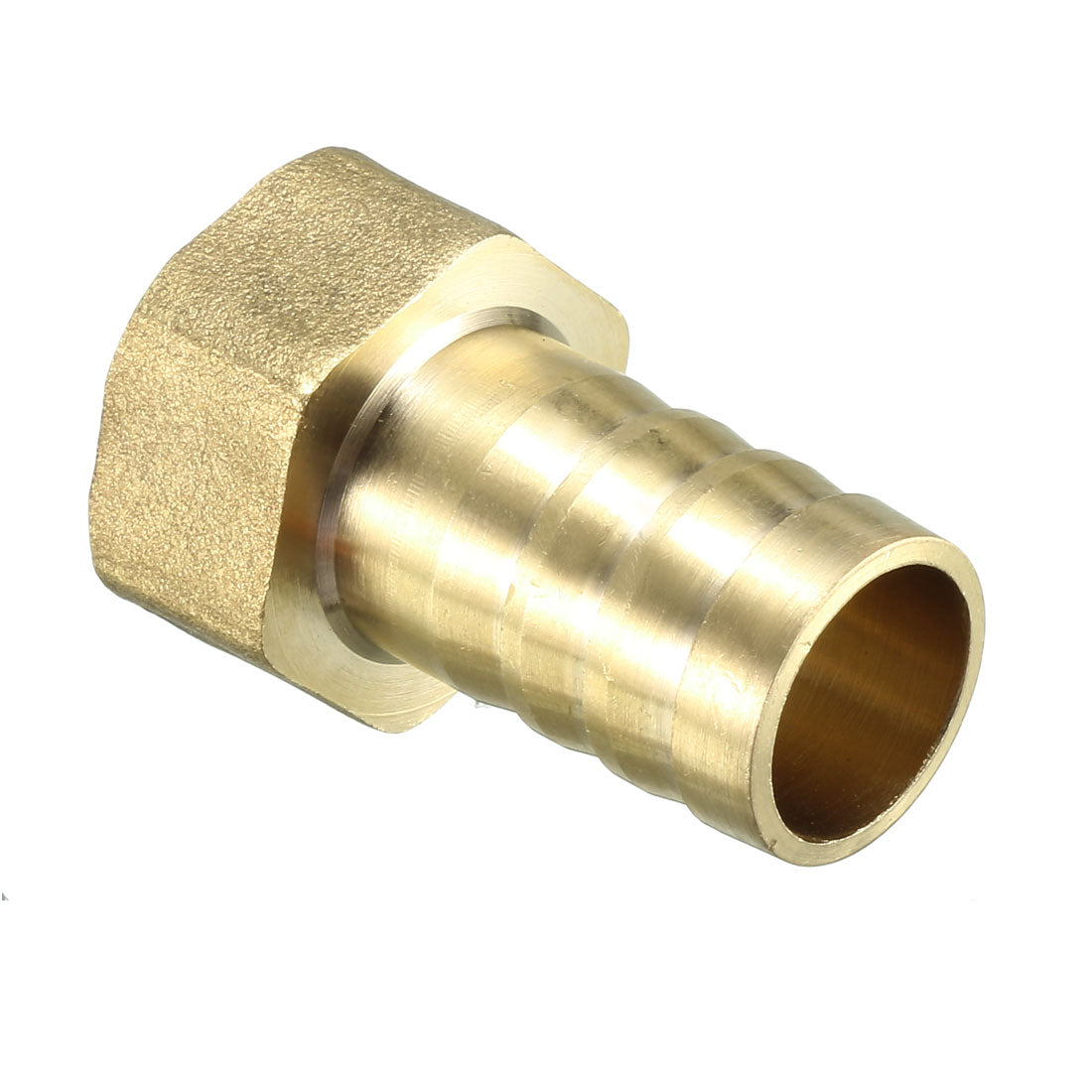 uxcell Uxcell Brass Barb Hose Fitting Connector Adapter 16mm Barbed x 1/2 PT Female Pipe