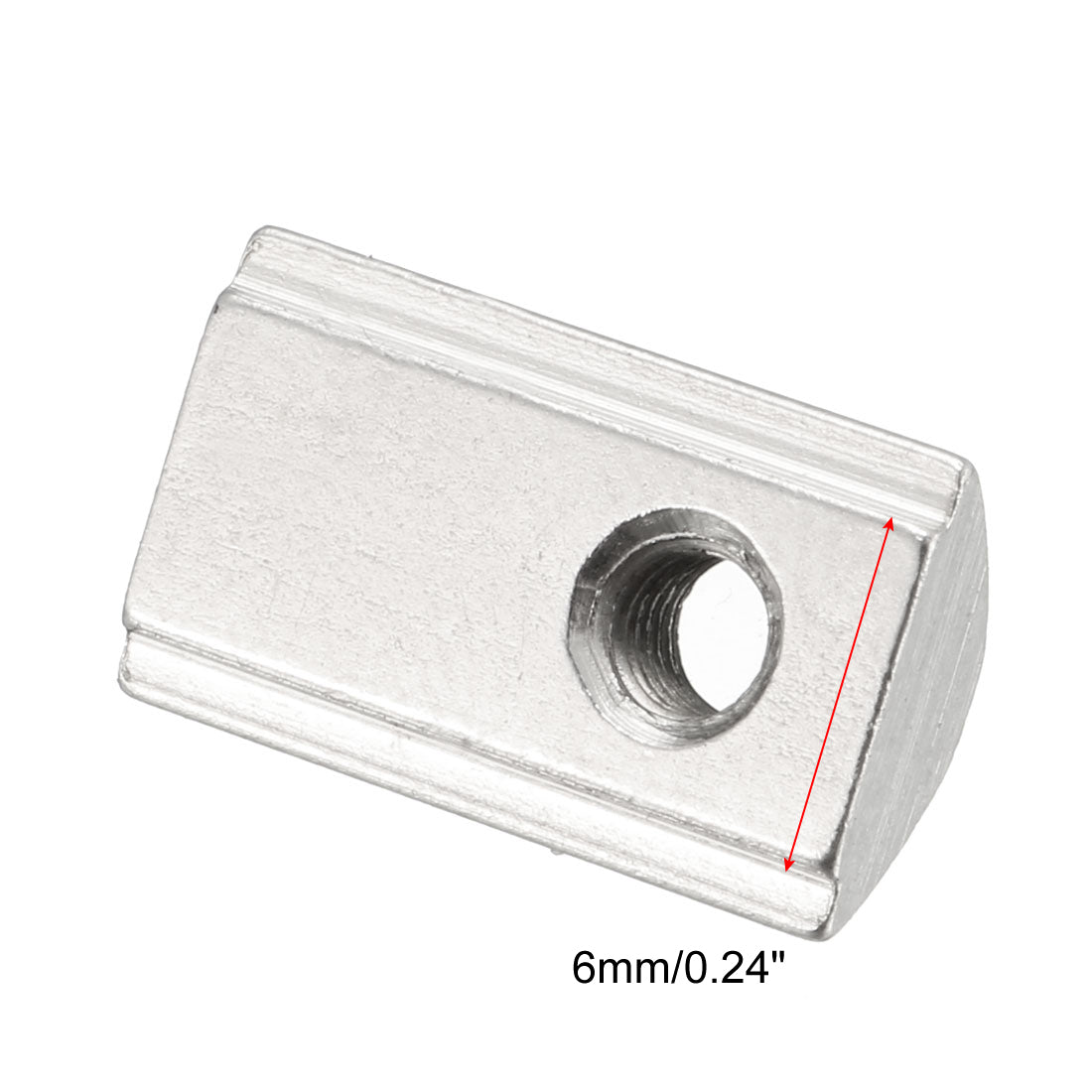 uxcell Uxcell Roll-In Spring M3 T Nut 2020 Series Aluminum Extrusion, for 5mm T Slot 12 Pcs