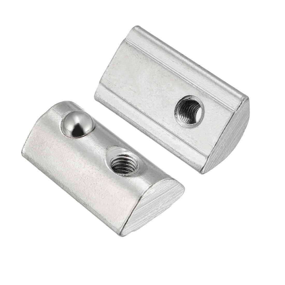 uxcell Uxcell Roll-In Spring M4 T Nut 4040 Series Aluminum Extrusion, for 8mm T Slot 12 Pcs