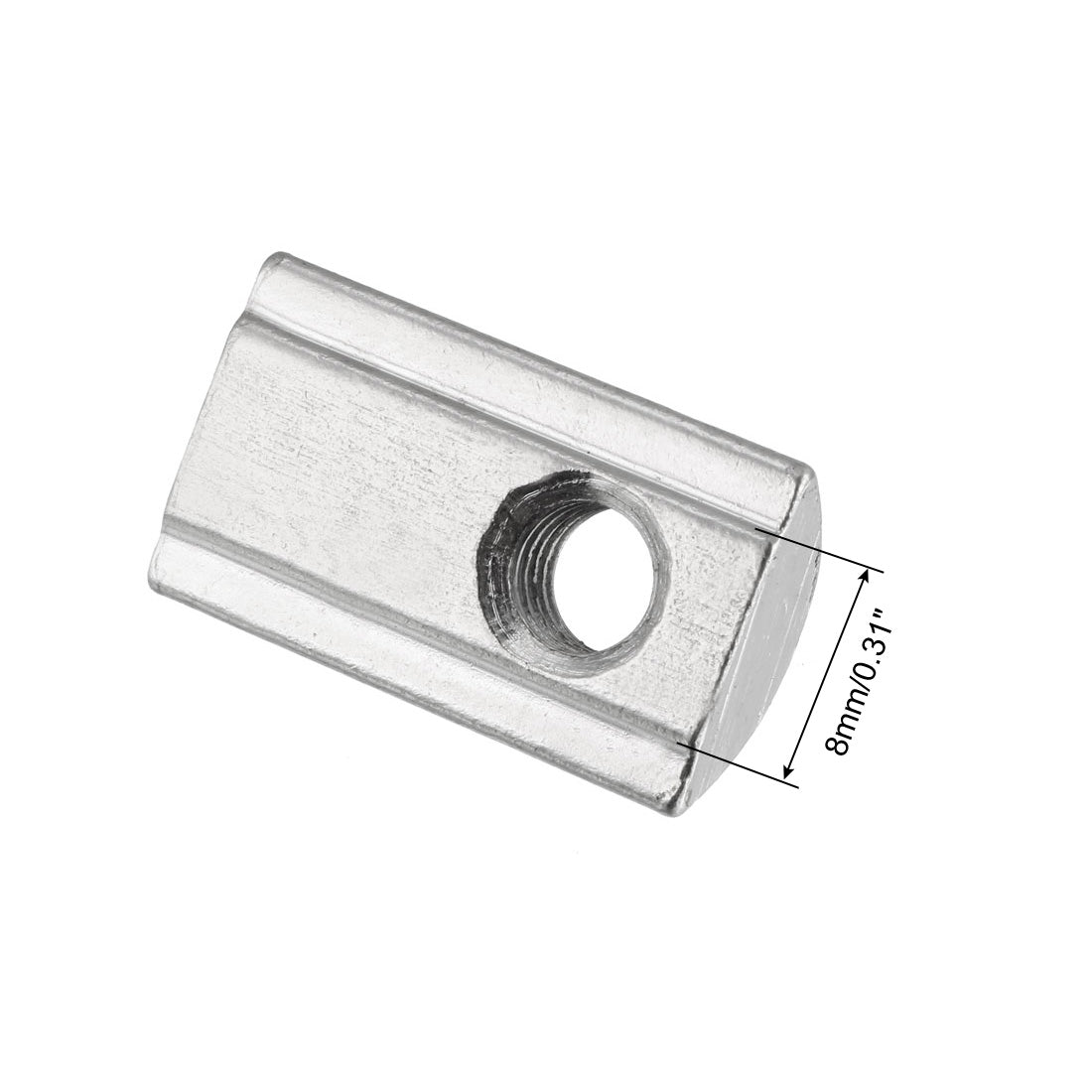 uxcell Uxcell 4 Stk.Walze Kugel Elastische Nüsse 4040 Serie Aluminum Strangpressn Profile M8 de