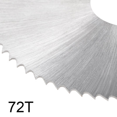 Harfington Uxcell HSS Saw Blade, 75mm 72 Tooth Circular Cutting Wheel 1mm Thick w 22mm Arbor