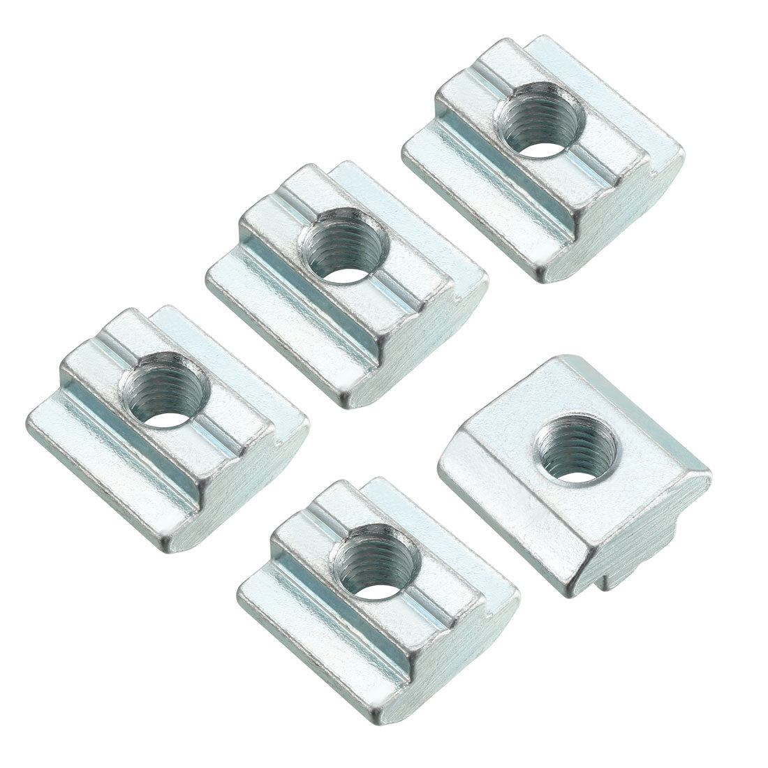 uxcell Uxcell 12 Stk.Dias in T NUSS,für 4545 Serie Aluminum Extrusions Profil M8 Gewinde de