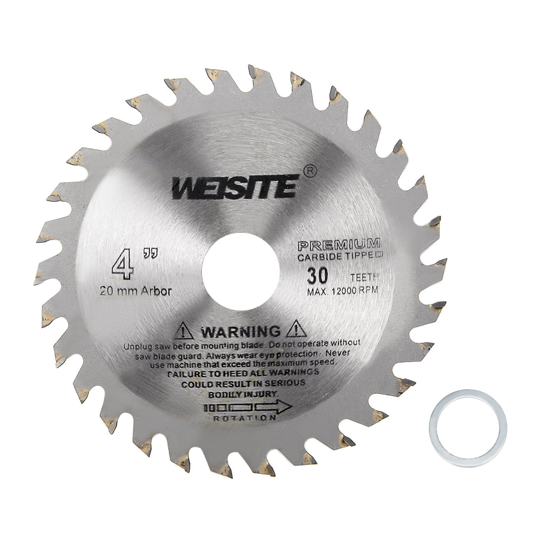 uxcell Uxcell Circular Saw Blade, Carbide Tipped Slitting Saw