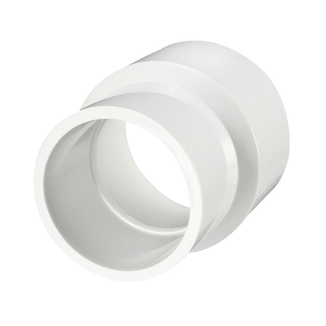 uxcell Uxcell 50mm x 40mm Metric PVC Reducing Coupling Hub by Hub Pipe Fitting Adapter Connector 2pcs