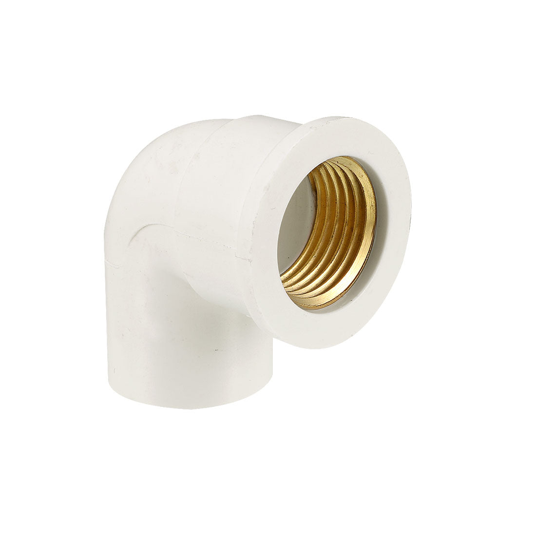 uxcell Uxcell 20mm Slip x 1/2PT Female Threaded 90 Degree PVC Pipe Fitting Elbow