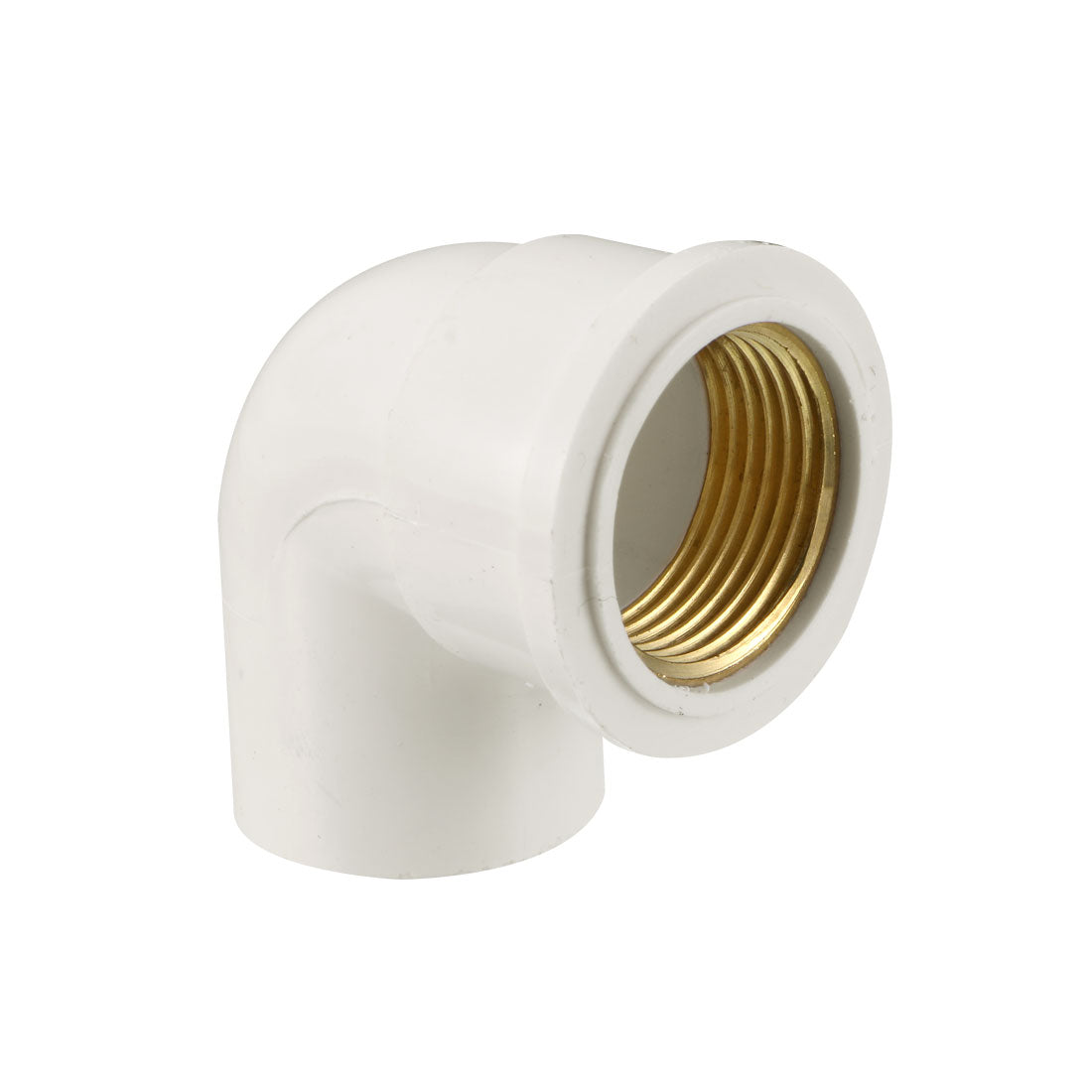 uxcell Uxcell 25mm Slip x 3/4PT Female Thread 90 Degree PVC Pipe Fitting Elbow