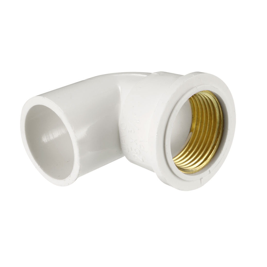 uxcell Uxcell 25mm Slip x 3/4PT Female Thread 90 Degree PVC Pipe Fitting Elbow