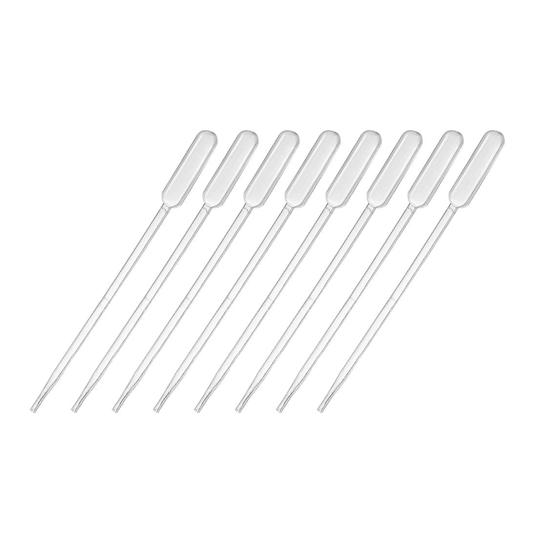 uxcell Uxcell 30 Pcs 0.5ml Disposable Pasteur Pipettes Test Tubes Liquid Drop Droppers 112mm Long