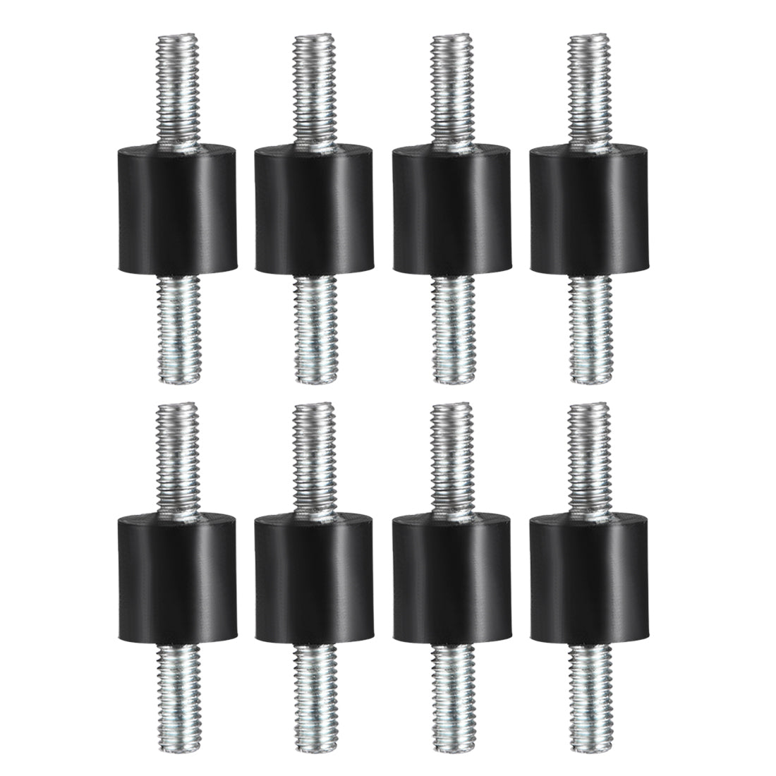 uxcell Uxcell Rubber Mounts,Vibration Isolators,with Studs 8pcs