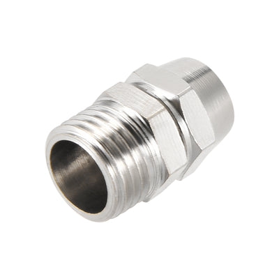 Harfington Uxcell Reusable Fitting, Quick Coupler 1/4" G Male x 9/32" Hose ID Air Hose Plug