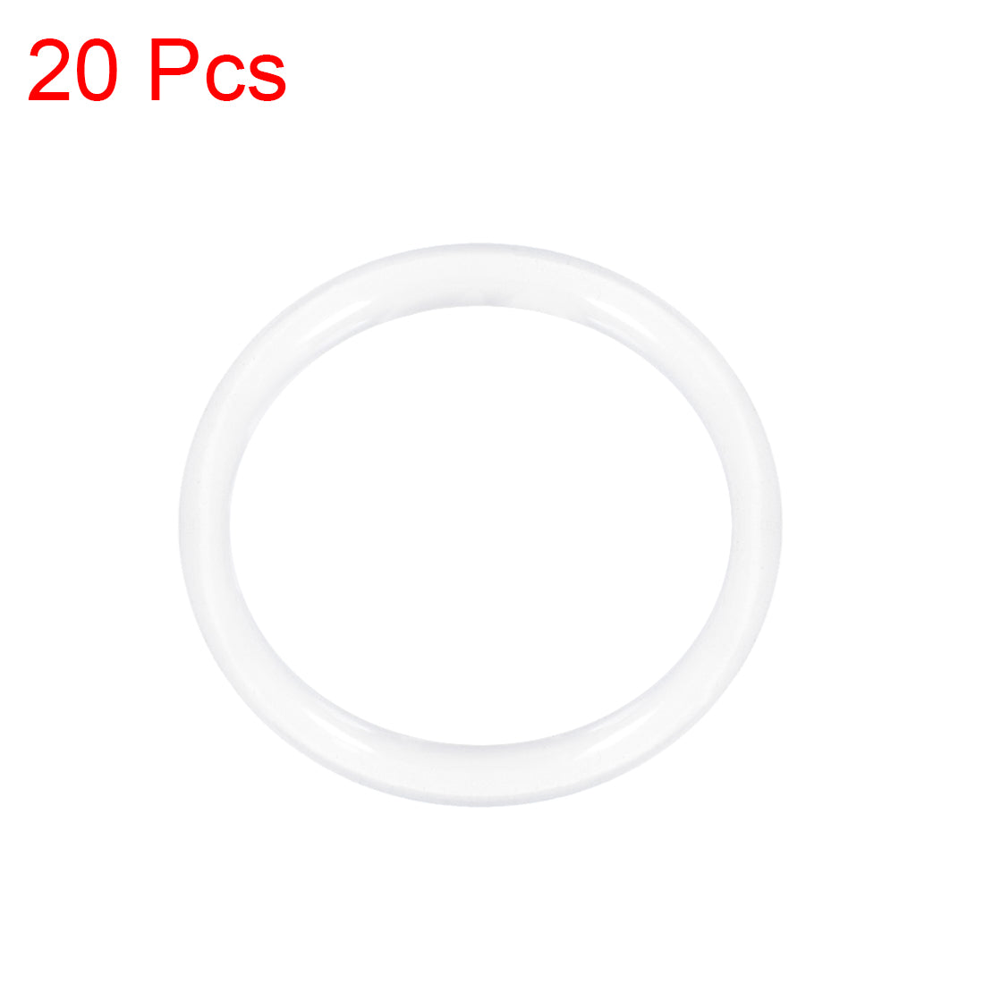 uxcell Uxcell Silicone O-Rings 27mm Inner Diameter 33mm OD 3mm Width Seal Gasket 20pcs